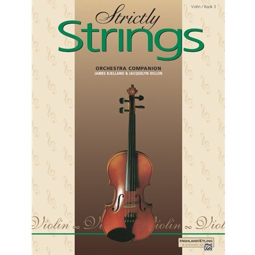Stricly Strings for Violin, Book 3