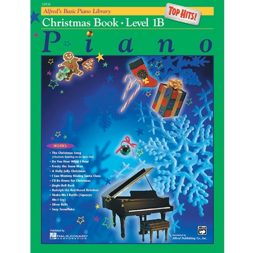 Alfred's Basic Piano Library: Top Hits! Christmas Book 1B
