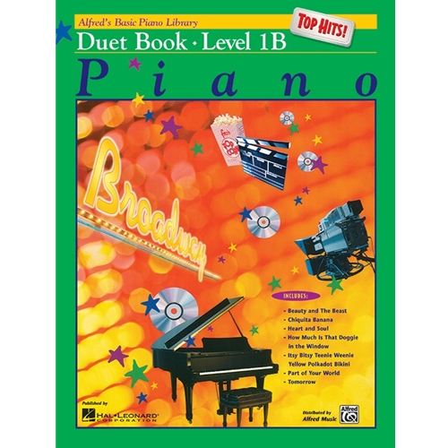 Alfred's Basic Piano Library Top Hits Duet L.1b
