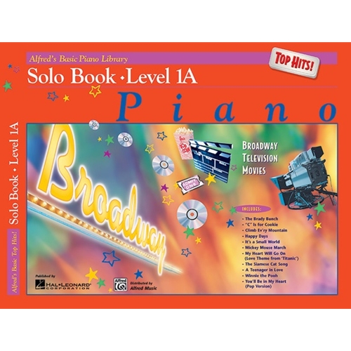 Alfred's Basic Piano Library Top Hits Solo 1A
