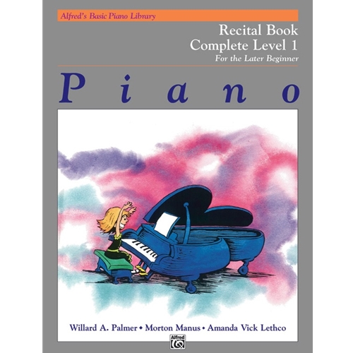 Alfred's Basic Piano Library Recital Book Complete 1 (1A/1B)