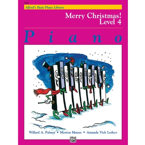 Alfred's Basic Piano Library Merry Christmas Level 4