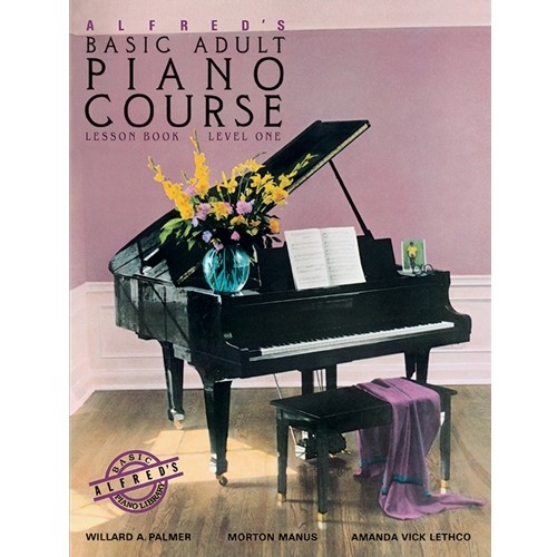 Alfred's Basic Adult Piano Course Lesson Book 1