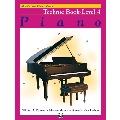 Alfred's Basic Piano Library Technic Book 4