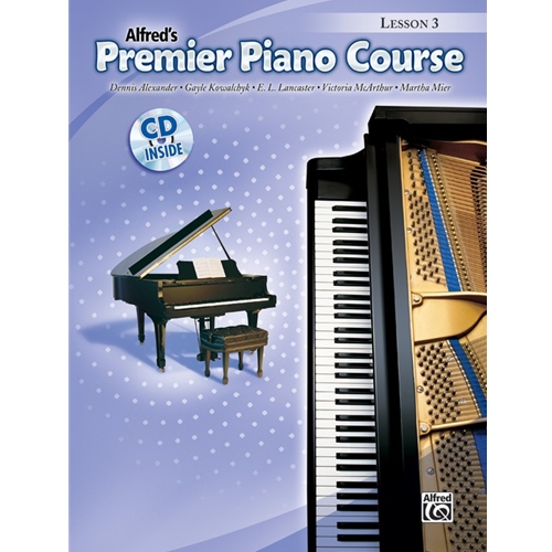 Premier Piano Course: Lesson Book 3