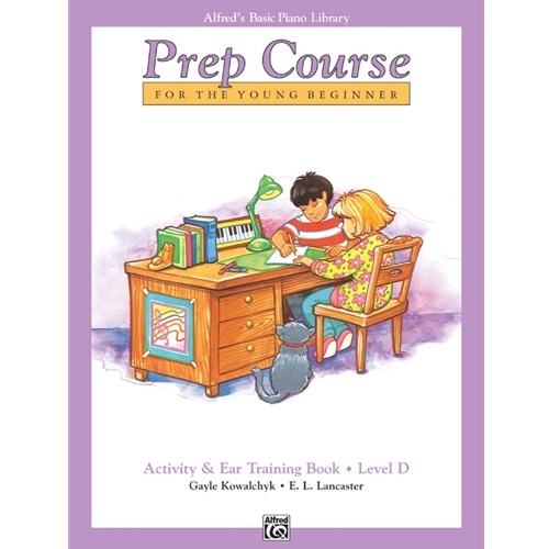 Alfred's Basic Piano Library Prep Activity & Ear Training Ld