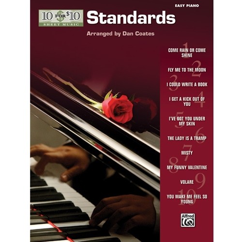 10 For 10 Standards for Easy Piano