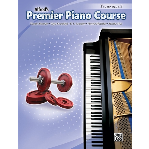 Premier Piano Course: Technique Book 3