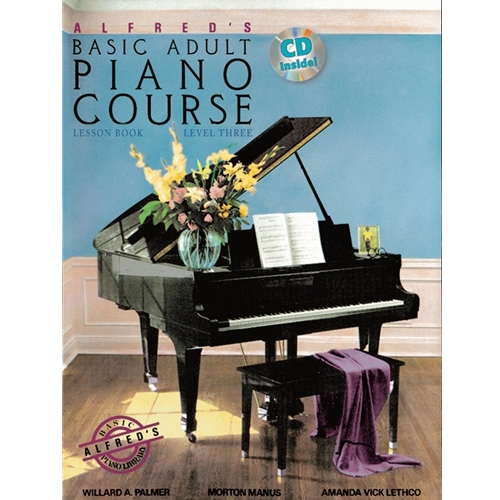 Alfred's Basic Adult Piano Course: Lesson Book 3