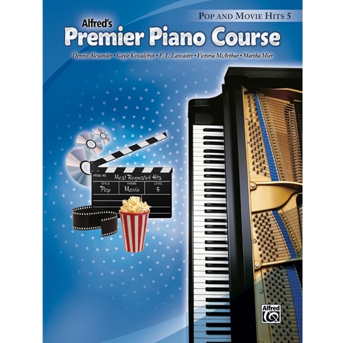 Premier Piano Course Pop and Movie Hits Book 5