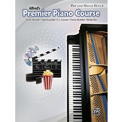 Premier Piano Course Pop and Movie Hits Book 6