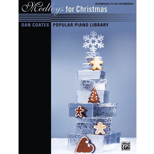Dan Coates Popular Piano Library: Medleys for Christmas