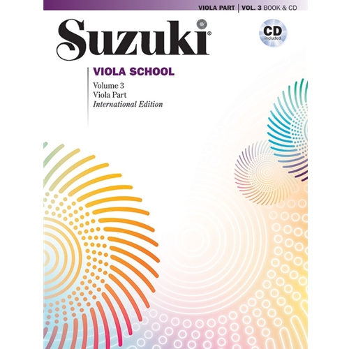 Suzuki Viola School Viola Part & CD, Volume 3 (Revised)