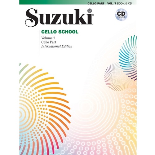 Suzuki Cello School Cello Part & CD, Volume 7