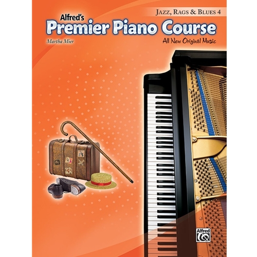 Premier Piano Course: Jazz, Rags & Blues Book 4