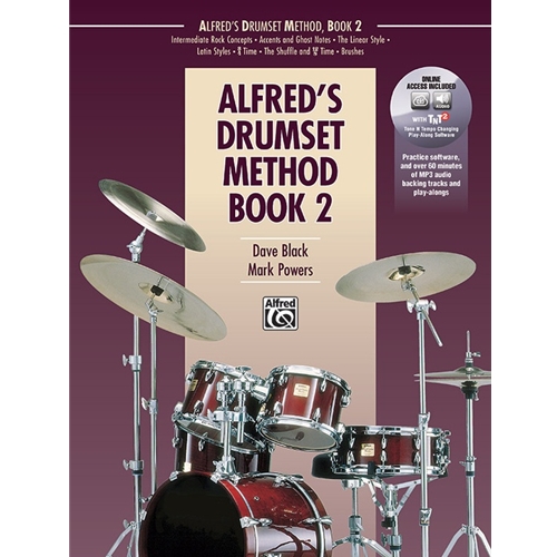 Alfred's Drumset Method, Book 2 [Drumset]