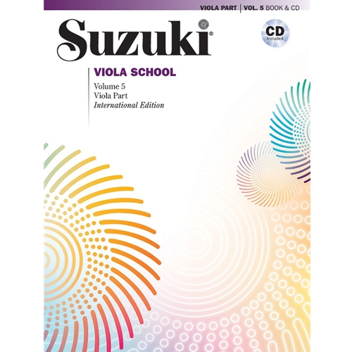 Suzuki Viola School Viola Part & CD, Volume 5 (Revised)