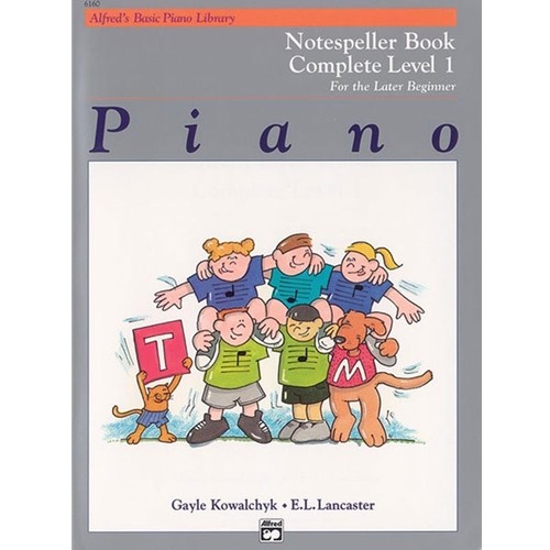 Alfred's Basic Piano Library Complete Notespeller Level 1