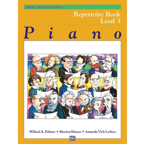 Alfred's Basic Piano Library Repertoire Book 3
