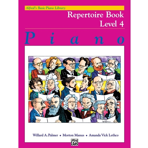 Alfred's Basic Piano Library Repertoire L.4