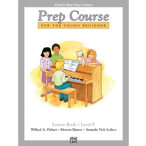 Alfred's Basic Piano Prep Course: Lesson Book F [Piano]