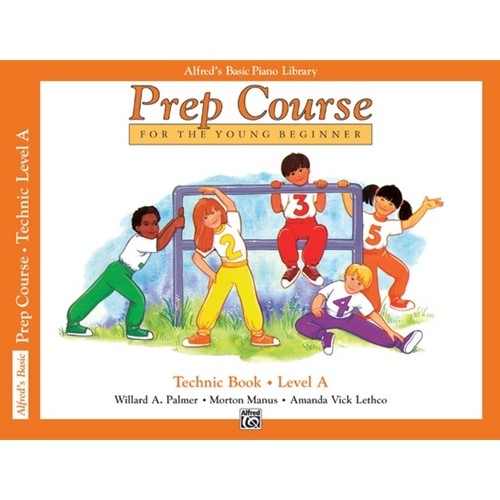 Alfred's Basic Piano Prep Course Technic, Book A