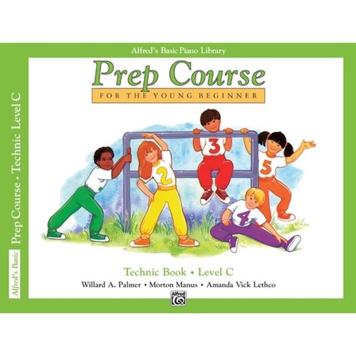 Alfred's Basic Piano Library Prep Course Technic Lc
