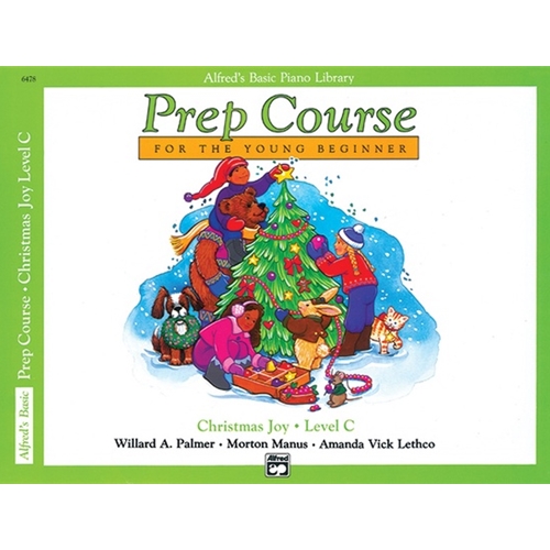 Alfred's Basic Piano Library Prep Course Christmas Joy! Level C
