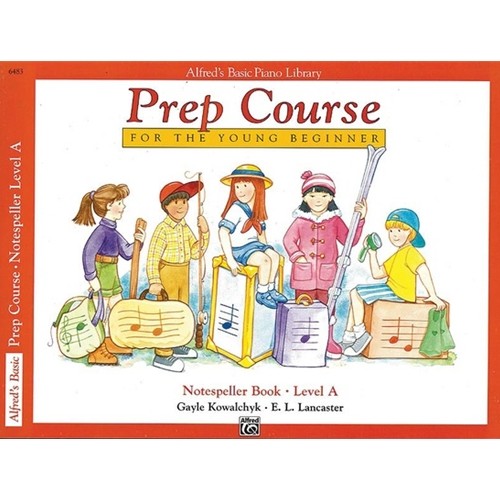 Alfred's Basic Piano Prep Course, Notespeller Book A