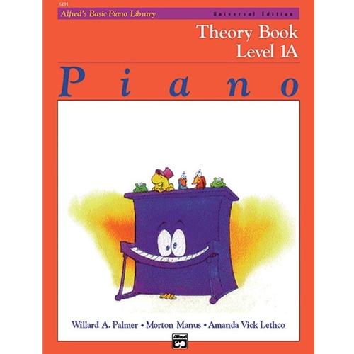 Alfred's Basic Piano Library Universal Edition Theory Book 1A