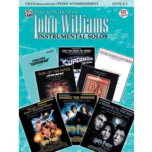 The Very Best of John Williams for Strings [Cello (with Piano Acc.)]