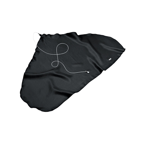 Hodge TSB1 Silk Tenor Sax Swab, Black