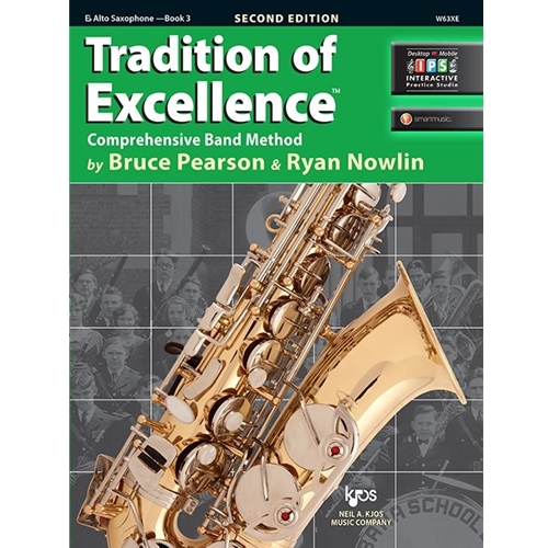 Tradition of Excellence Book 3 - Alto Saxophone