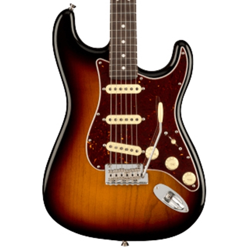Fender American Profesional II Stratocaster Electric Guitar, Rosewood Fingerboard, 3-Color Sunburst