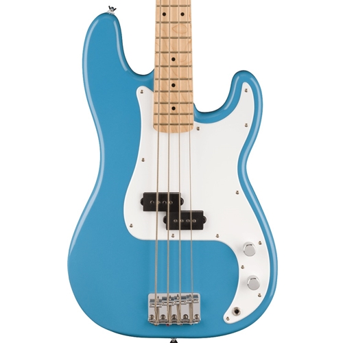 Squier Sonic Precision Electric Bass Guitar, Maple Fingerboard, California Blue