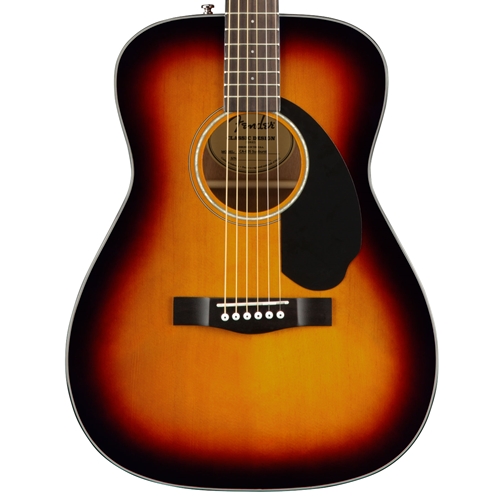 Fender CC-60S Concert Acoustic Guitar, 3-Color Sunburst