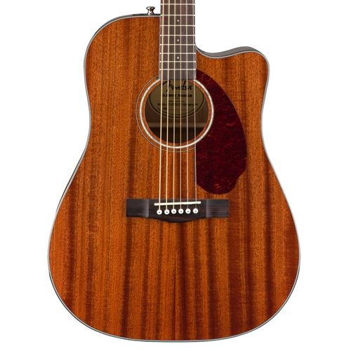 Fender CD-140SCE Dreadnought Acoustic Guitar, All Mahogany