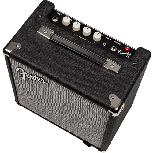 Beacock Music - Fender Rumble 15 (V3) Bass Combo Amp, 120V