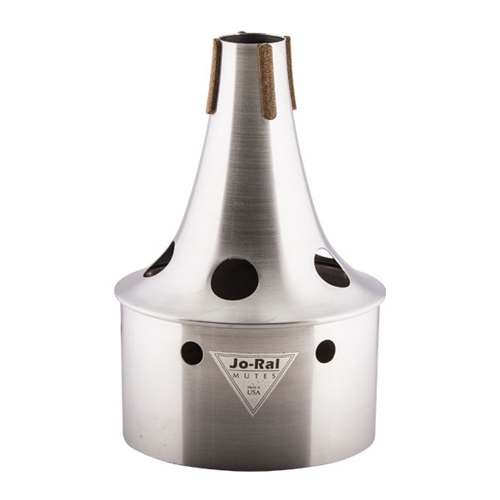 Jo-ral TRB8L Large Bore Tenor Trombone Bucket Mute, All Aluminum
