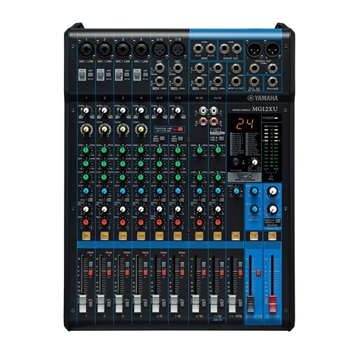 Yamaha MG12XU 12-Channel Mixer with USB and Effects