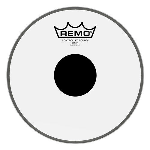 Remo CS-03-10 Controlled Sound Clear Black Dot Drumhead