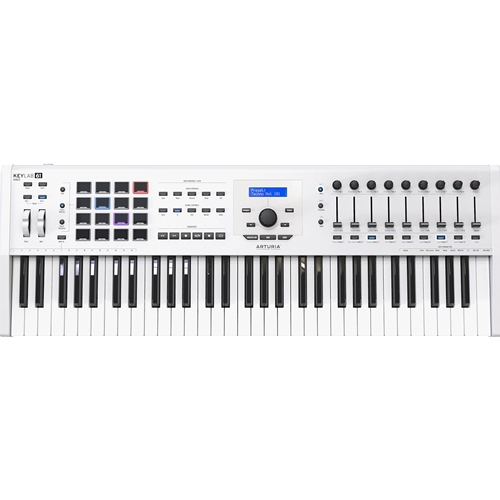 Arturia KEYLAB61ES3WHITE KeyLAB Essential 61 Mk3 White