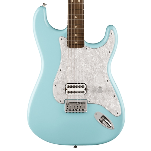 Fender Tom DeLonge Stratocaster Electric Guitar, Daphne Blue