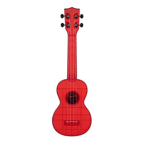 Kala KA-WMT-RD-S Transparent Maritime Red Soprano, Sea Glass Collection