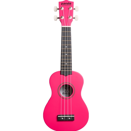 Amahi PNUKRRD Penguin Series Hot Pink Soprano Ukulele