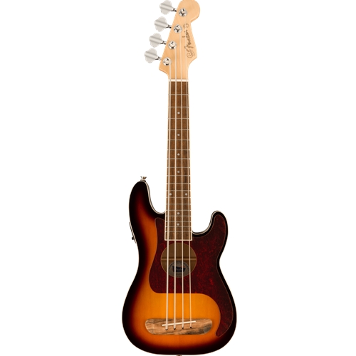 Fender 0970583500 Fullerton Precision Bass Uke, Walnut Fingerboard, , 3-Color Sunburst