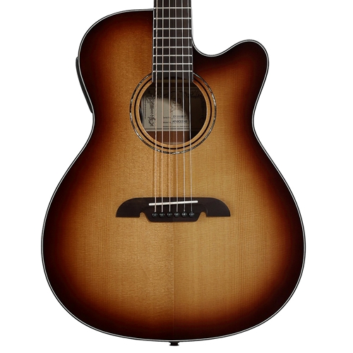 Alvarez AF60CESHB Artist Acoustic Guitar Series, Shadowburst