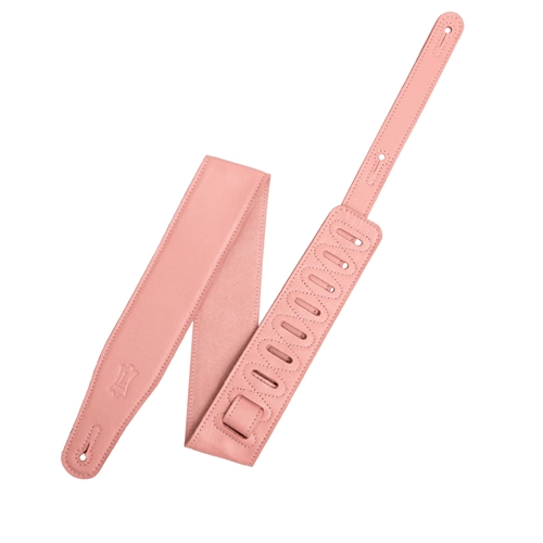 Levy's M26GFP-SLM Leather and Suede Reversible Strap in Pastel Colorways - Salmon