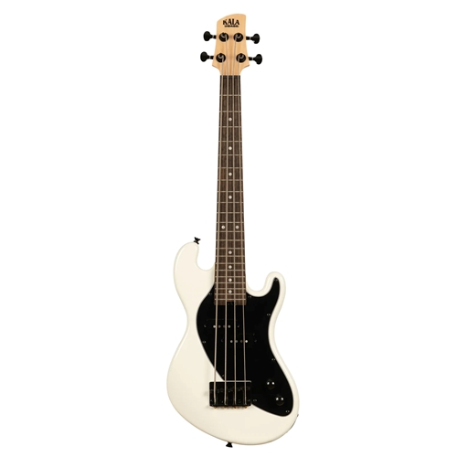 Kala UBASS-SB-CR-FS Solid Body 4-String Sweet Cream Fretted U-BASS