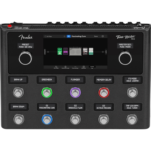 Fender 2274900000 Tone Master Pro Multi-Effects Guitar Workstation